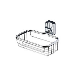 Thessa | Shower Basket 17.2cm Chrome | Bathroom accessories | Geesa