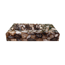 Precious Stone | Barron - Agate Countertop Basin | Wash basins | Panorea Home