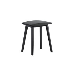 Four Stools 74 upholstery, wooden legs | Stools | Ocee & Four Design
