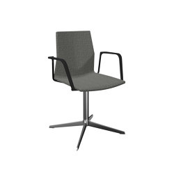FourCast®2 Evo upholstery armchair | with armrests | Four Design