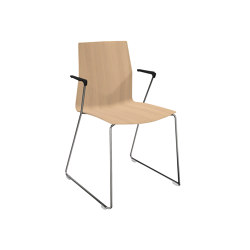 FourCast®2 Line armchair | stackable | Four Design