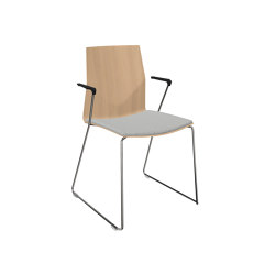 FourCast®2 Line upholstery armchair | stackable | Ocee & Four Design