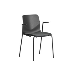 FourSure® 44 upholstery armchair | stackable | Four Design