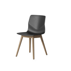 FourSure® 44 Wooden Legs | without armrests | Ocee & Four Design