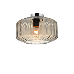Cardigan Ceiling Light, cognac glass | Ceiling lights | Valaisin Grönlund