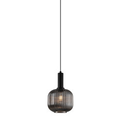 Lantern Pendant Light, smoked glass | Suspended lights | Valaisin Grönlund