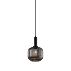 Lantern Pendant Light, smoked glass | Suspended lights | Valaisin Grönlund