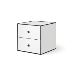 Frame 35 With 2 Drawers, White | Regale | Audo Copenhagen