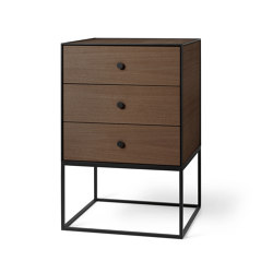 Frame 49 Sideboard With 3 Drawers, Smoked Oak | Buffets / Commodes | Audo Copenhagen