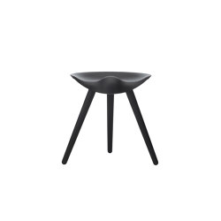 ML42 Stool, Black Stained Beech | Stools | by Lassen