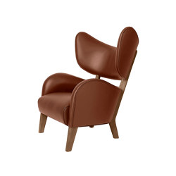My Own Chair Nevada Leather, Cognac/Dark Oiled Oak | Sillones | Audo Copenhagen