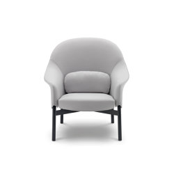 Gloria Armchair - High Backrest Version with small back cushion | Armchairs | ARFLEX