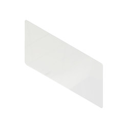 Mocon Acrylic glass board Panorama M, transparent, 100 x 50 cm | Flip charts / Writing boards | Sigel