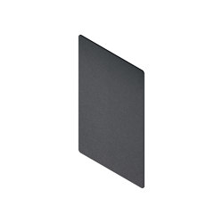 Mocon Acoustic board XL, 89 x 139 cm, anthracite | Flip charts / Writing boards | Sigel