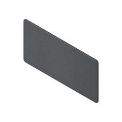 Mocon Acoustic board Panorama M, 100 x 50 cm, anthracite | Flip charts / Writing boards | Sigel
