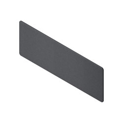 Mocon Acoustic board Panorama L, 140 x 50 cm, anthracite | Flip charts / Writing boards | Sigel