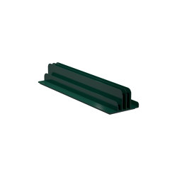 Mocon Desk Stand S, black green, 55 x 8.9 cm | Flip charts / Writing boards | Sigel