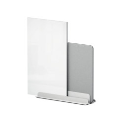 Mocon Desk Bundle - traffic white, light grey | Flip charts / Writing boards | Sigel