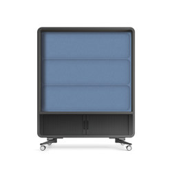Hushoffice | Agile Office | HushWall Mobile Wall | Cosmos Grey | Privacy screen | Hushoffice
