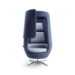 Hushoffice | Agile Office | A11 Lounge Chair | Reclosable | Sound absorbing furniture | Hushoffice