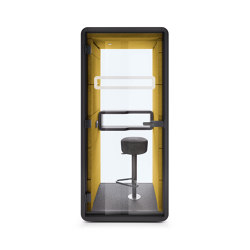 HushPhone | Office Phone Booth | Mustard | Telephone booths | Hushoffice