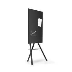 Cartesio steel stand with blackboard | Flip charts / Writing boards | Opinion Ciatti
