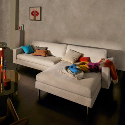 Conseta Couch Element, 120cm Width | with armrests | COR Sitzmöbel