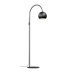 Round Single Floor Lamp | Free-standing lights | Valaisin Grönlund
