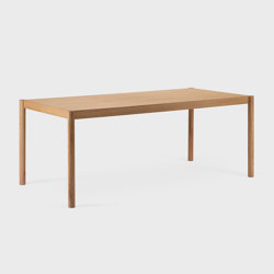 Citizen Dining Table, 180x85cm, natural oil | Dining tables | EMKO PLACE