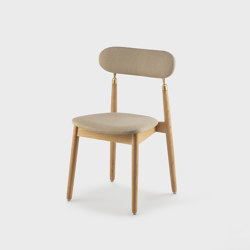 7.1 Chair, natural oiled oak frame, beige Textum Alana fabric |  | EMKO PLACE