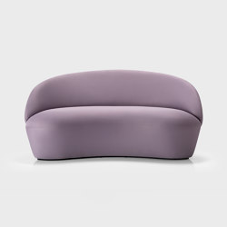 Naïve Sofa 2-seater, lilac purple Gabriel Harlequin fabric | Sofas | EMKO PLACE