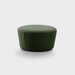 Naïve Pouf D720, green, Camira Yordale fabric | Pouf | EMKO PLACE