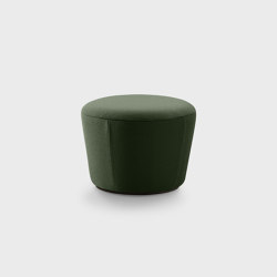 Naïve Pouf D520, green, Camira Yordale fabric | Poufs | EMKO PLACE