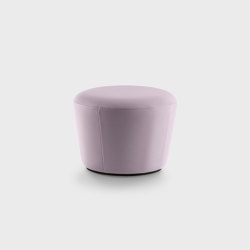 Naïve Pouf D520, lilac purple Gabriel Harlequin fabric | Pufs | EMKO PLACE