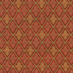 Fiore | Red | Drapery fabrics | DEKOMA