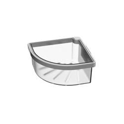 Chic 22 Shower basket corner model | Bathroom accessories | Bodenschatz