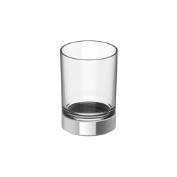 Chic 22 Glass holder stand model unbreakable | Bathroom accessories | Bodenschatz