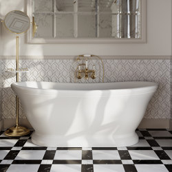 Aurora White Bathtub | Bathtubs | Devon&Devon