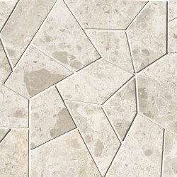 Nativa White Fly Mosaico Satin 25X41,5 | Colour white | Fap Ceramiche