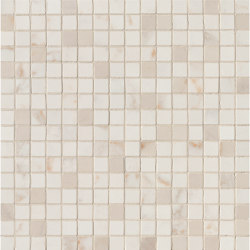 Roma Gold Calacatta Delicato Mosaico Brillante 30,5X30,5 | Ceramic tiles | Fap Ceramiche