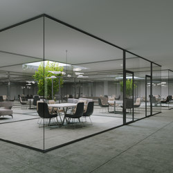 Single Glazed Partitions | Aries 3 | Wall partition systems | PCA