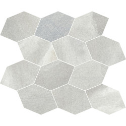 Foliage White Crystal CP05 | Ceramic mosaics | Mirage