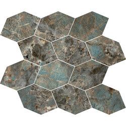 Foliage Amazzonite CP07 | Ceramic mosaics | Mirage