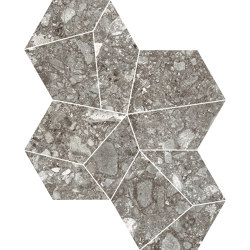 Patchy Grå RR 02 | Ceramic mosaics | Mirage