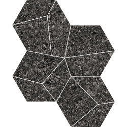 Patchy Svart Fine RR 13 | Ceramic mosaics | Mirage
