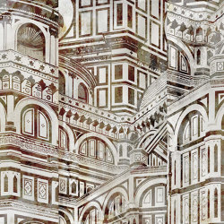 Firenze Duomo Red | Wall art / Murals | TECNOGRAFICA