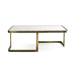 Jean | Coffee Table With Glass Top