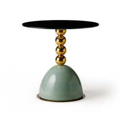 Pins | Round Side Table With Spheres