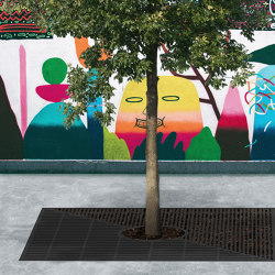 Alphabet | Tree Grate | Planting | Punto Design