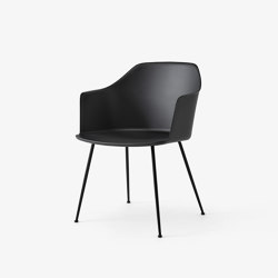 Rely HW33 Black Shell w. Black Base | Chairs | &TRADITION